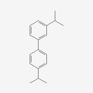 molecular formula C18H22 B1295043 3,4'-二异丙基联苯 CAS No. 61434-46-6
