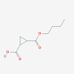 2-(Butoxycarbonyl)cyclopropane-1-carboxylic acid