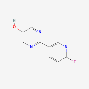 2-(6-Fluoropyridin-3-yl)pyrimidin-5-ol