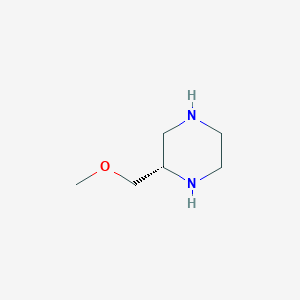 molecular formula C6H14N2O B12950575 (S)-2-(Methoxymethyl)piperazine 