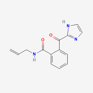 molecular formula C14H13N3O2 B12950587 2-(1H-Imidazole-2-carbonyl)-N-(prop-2-en-1-yl)benzamide CAS No. 62366-84-1