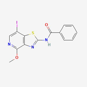 N-(7-Iodo-4-methoxythiazolo[4,5-c]pyridin-2-yl)benzamide