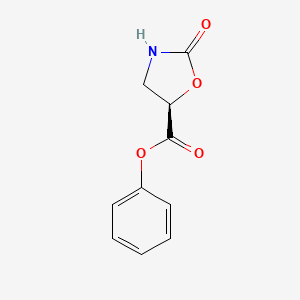 Phenyl (R)-2-oxooxazolidine-5-carboxylate