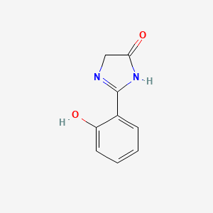 2-(6-Oxocyclohexa-2,4-dien-1-ylidene)imidazolidin-4-one