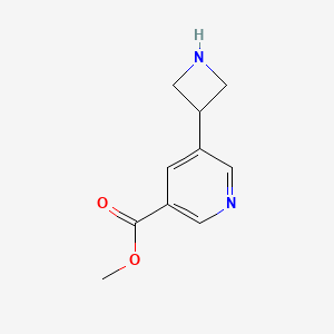 Methyl 5-(azetidin-3-yl)nicotinate