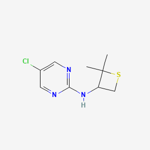 5-Chloro-N-(2,2-dimethylthietan-3-yl)pyrimidin-2-amine