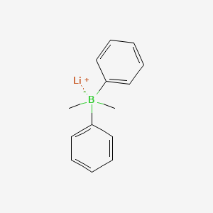 Lithium dimethyldiphenylborate(1-)