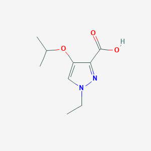 1-Ethyl-4-isopropoxy-1H-pyrazole-3-carboxylic acid