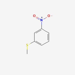 molecular formula C7H7NO2S B1295076 1-(Methylthio)-3-nitrobenzene CAS No. 2524-76-7