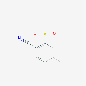 4-Methyl-2-(methylsulfonyl)benzonitrile