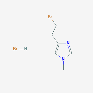 4-(2-Bromoethyl)-1-methyl-1H-imidazole hydrobromide