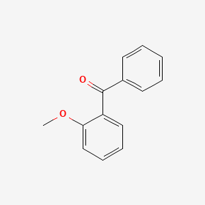 molecular formula C14H12O2 B1295077 2-Methoxybenzophenone CAS No. 2553-04-0
