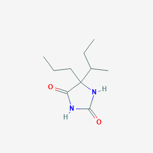 5-(Butan-2-yl)-5-propylimidazolidine-2,4-dione