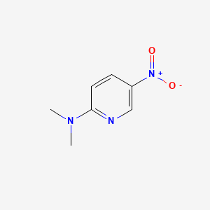molecular formula C7H9N3O2 B1295078 N,N-Dimethyl-5-nitropyridin-2-amine CAS No. 2554-75-8
