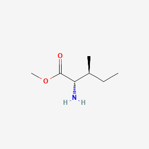 molecular formula C7H15NO2 B1295080 Methyl L-isoleucinate CAS No. 2577-46-0