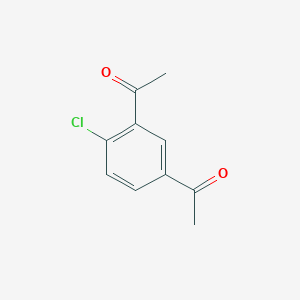 1,1'-(4-Chloro-1,3-phenylene)diethanone