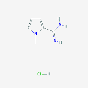 1-Methyl-1H-pyrrole-2-carboximidamide xhydrochloride