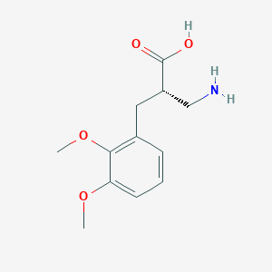 molecular formula C12H17NO4 B12950851 (S)-3-Amino-2-(2,3-dimethoxybenzyl)propanoic acid 