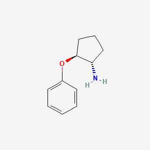 (1S,2S)-2-phenoxycyclopentan-1-amine