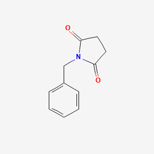 molecular formula C11H11NO2 B1295089 1-Benzylpyrrolidine-2,5-dione CAS No. 2142-06-5