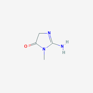 4H-Imidazol-4-one, 2-amino-3,5-dihydro-3-methyl-