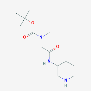 tert-Butyl methyl(2-oxo-2-(piperidin-3-ylamino)ethyl)carbamate