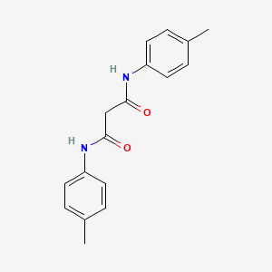 molecular formula C17H18N2O2 B1295091 p-Malonotoluidide CAS No. 5469-94-3