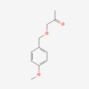 molecular formula C11H14O3 B12950921 1-[(4-Methoxyphenyl)methoxy]propan-2-one CAS No. 88986-87-2