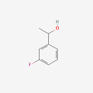 molecular formula C8H9FO B1295094 1-(3-Fluorophenyl)ethanol CAS No. 402-63-1