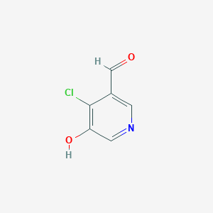 4-Chloro-5-hydroxynicotinaldehyde