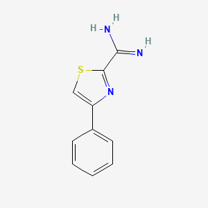 4-Phenylthiazole-2-carboximidamide