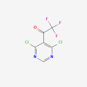 1-(4,6-Dichloropyrimidin-5-yl)-2,2,2-trifluoroethanone