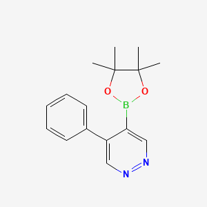 4-Phenyl-5-(4,4,5,5-tetramethyl-1,3,2-dioxaborolan-2-yl)pyridazine