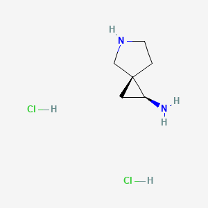 (1S,3R)-5-Azaspiro[2.4]heptan-1-amine dihydrochloride