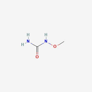 molecular formula C2H6N2O2 B1295109 Urea, methoxy- CAS No. 3272-27-3