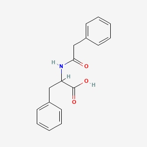 3-Phenyl-2-(2-phenylacetamido)propanoic acid