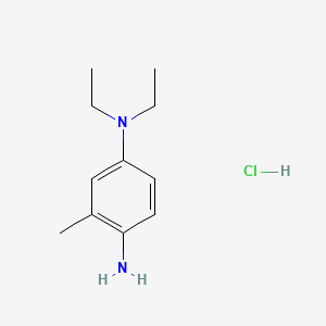molecular formula C11H19ClN2 B1295112 2-Amino-5-(diethylamino)toluene Monohydrochloride CAS No. 24828-38-4