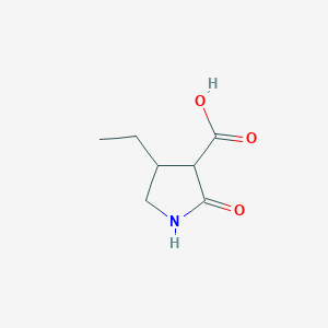 4-Ethyl-2-oxopyrrolidine-3-carboxylic acid