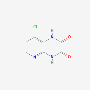 8-Chloro-1,4-dihydropyrido[2,3-b]pyrazine-2,3-dione