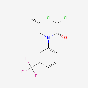 molecular formula C12H10Cl2F3NO B1295118 N-烯丙基-2,2-二氯-N-(3-(三氟甲基)苯基)乙酰胺 CAS No. 61219-95-2