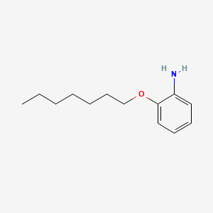 B12951200 2-(Heptyloxy)aniline CAS No. 55792-44-4