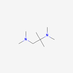 molecular formula C8H20N2 B1295122 1,2-丙二胺，N,N,N',N',2-五甲基- CAS No. 68367-53-3