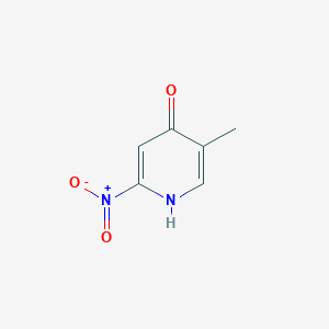 molecular formula C6H6N2O3 B12951236 5-Methyl-2-nitropyridin-4-ol 