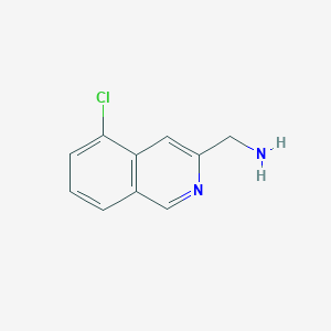 (5-Chloroisoquinolin-3-yl)methanamine