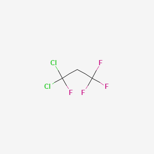 molecular formula C3H2Cl2F4 B1295135 1,1-Dichloro-1,3,3,3-tetrafluoropropane CAS No. 64712-27-2