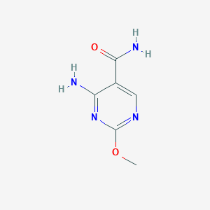 4-Amino-2-methoxypyrimidine-5-carboxamide