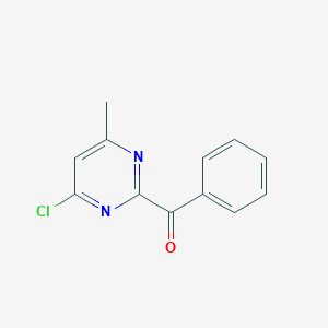 (4-Chloro-6-methylpyrimidin-2-yl)(phenyl)methanone