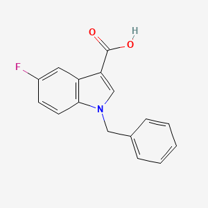 1-Benzyl-5-fluoro-1H-indole-3-carboxylic acid