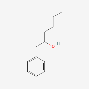 molecular formula C12H18O B1295139 Benzeneethanol, alpha-butyl- CAS No. 25755-72-0