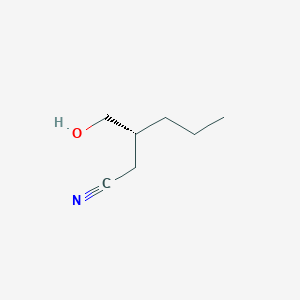 (R)-3-(Hydroxymethyl)hexanenitrile